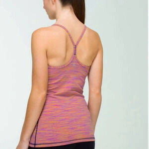 Lululemon Power Y Tank in Wee From Space Vintage Pink Luon